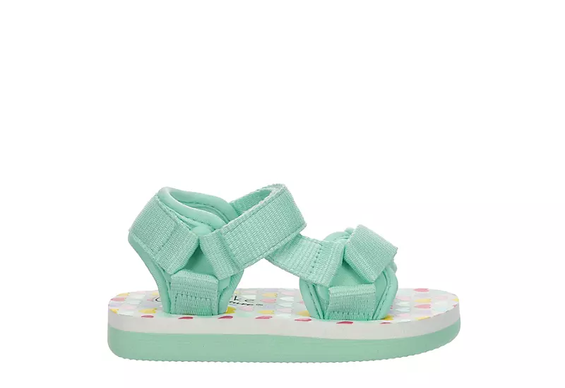 Cupcake Couture Girls Infant Oceana Outdoor Sandal - Mint 2 Cupcake Couture Girls Infant Oceana Outdoor Sandal - Mint - Image 2