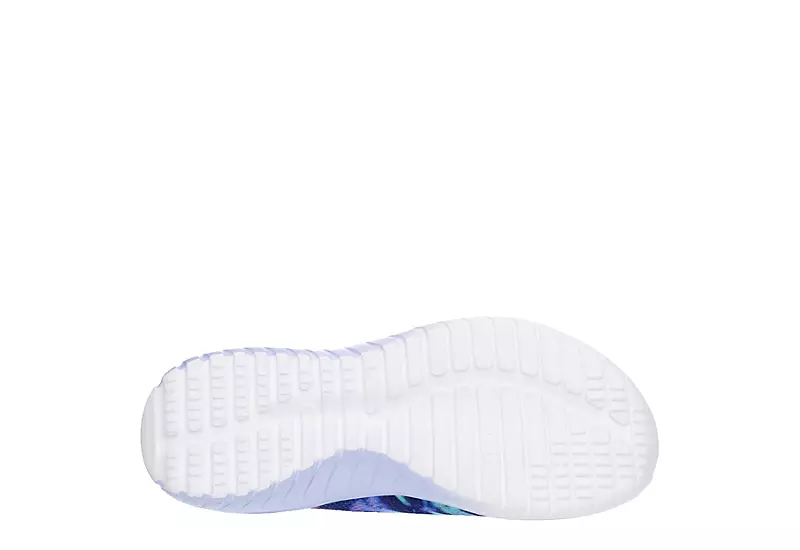 Skechers Girls Ultra Flex 2.0 Iris Color Slip On Sneaker - Navy 7 Skechers Girls Ultra Flex 2.0 Iris Color Slip On Sneaker - Navy - Image 7