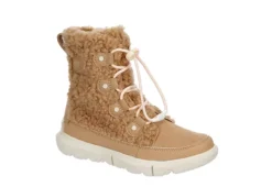 Sorel Girls Explorer Cozy Wp Snow Boot - Blush