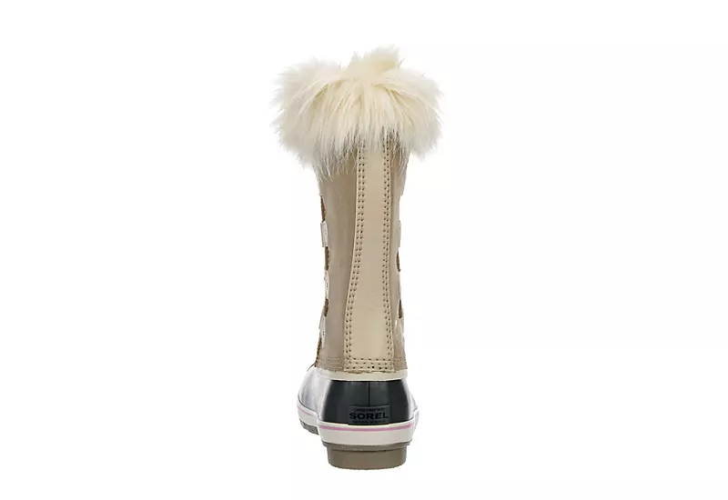 Sorel Girls Joan Of Arctic Wp Snow Boot - Tan 5 Sorel Girls Joan Of Arctic Wp Snow Boot - Tan - Image 5