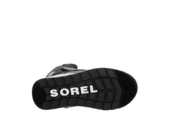 Sorel Boys Whitney Ii Strap Wp Snow Boot - Black -bergfreunde shop US 01 702414 06