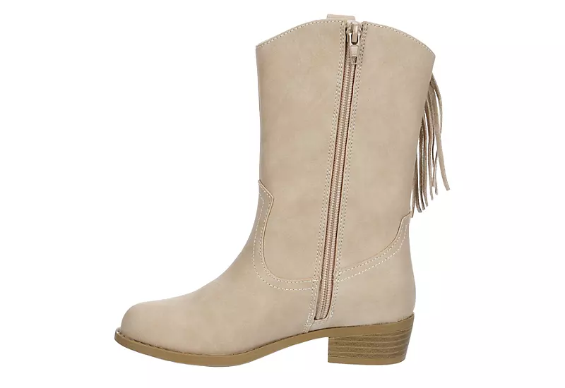 Dv By Dolce Vita Girls Lillyth Western Boot - Off White 4 Dv By Dolce Vita Girls Lillyth Western Boot - Off White - Image 4