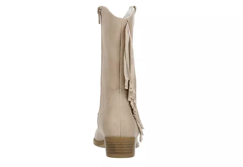 Dv By Dolce Vita Girls Lillyth Western Boot - Off White 5 Dv By Dolce Vita Girls Lillyth Western Boot - Off White - Image 5