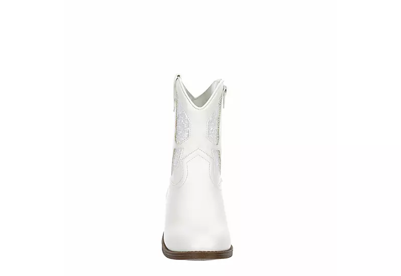 Madden Girl Girls Mpillar Western Boot - White 3 Madden Girl Girls Mpillar Western Boot - White - Image 3