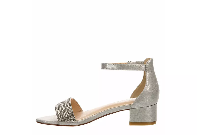 Limelight Girls Jewel Dress Sandal - Silver 4 Limelight Girls Jewel Dress Sandal - Silver - Image 4