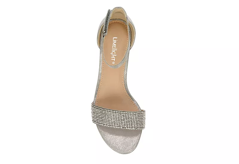 Limelight Girls Jewel Dress Sandal - Silver 6 Limelight Girls Jewel Dress Sandal - Silver - Image 6