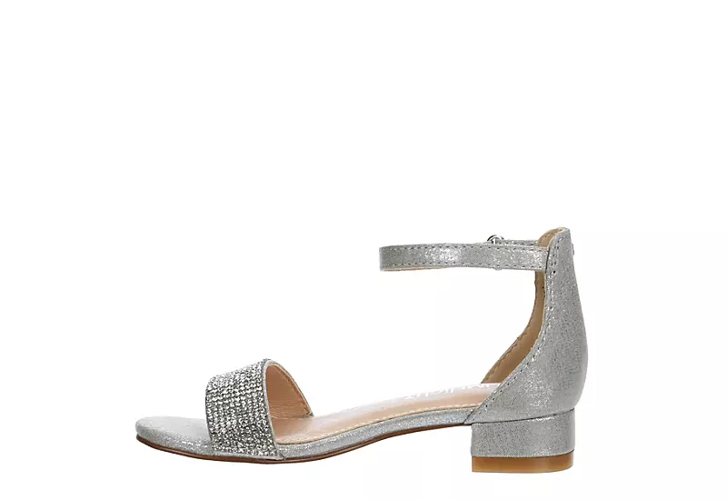 Limelight Girls Infant Lil Jewel Dress Sandal - Silver 4 Limelight Girls Infant Lil Jewel Dress Sandal - Silver - Image 4