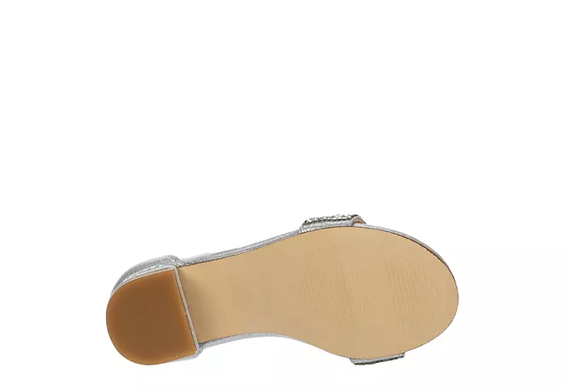 Limelight Girls Infant Lil Jewel Dress Sandal - Silver 7 Limelight Girls Infant Lil Jewel Dress Sandal - Silver - Image 7