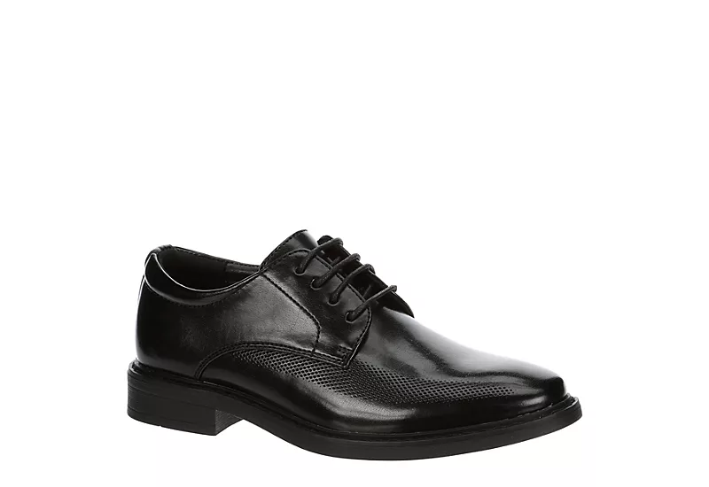 Restoration Boys Charles Dress Shoe - Black 1 Restoration Boys Charles Dress Shoe - Black