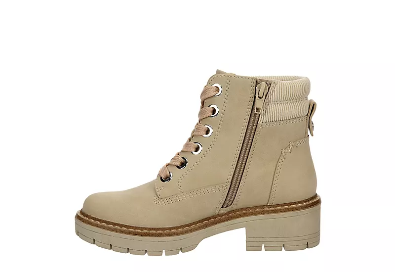Cupcake Couture Girls Lexi Lace-up Boot - Beige 4 Cupcake Couture Girls Lexi Lace-up Boot - Beige - Image 4