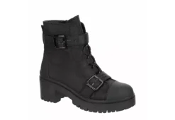 Limelight Girls Universe Lace Up Boot - Black