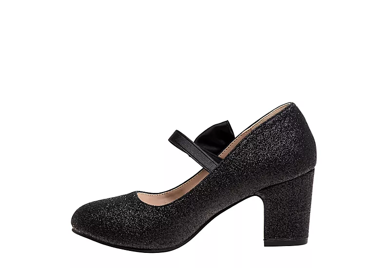 Badgley Mischka Girls Bownus Dress Shoe - Black 4 Badgley Mischka Girls Bownus Dress Shoe - Black - Image 4