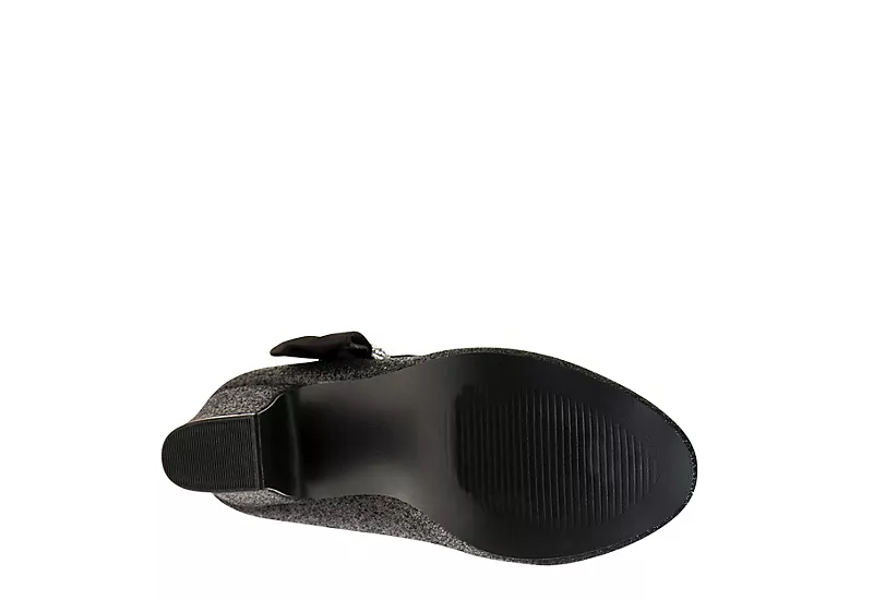 Badgley Mischka Girls Bownus Dress Shoe - Black 7 Badgley Mischka Girls Bownus Dress Shoe - Black - Image 7