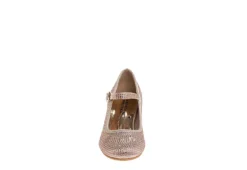 Badgley Mischka Girls Glitterful Dress Shoe - Rose Gold -bergfreunde shop US 01 702611 02