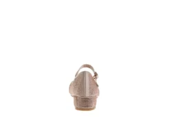 Badgley Mischka Girls Glitterful Dress Shoe - Rose Gold -bergfreunde shop US 01 702611 04