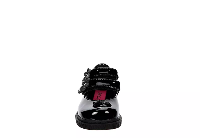 Rachel Shoes Girls Infant Lil Rue Dress Shoe - Black 3 Rachel Shoes Girls Infant Lil Rue Dress Shoe - Black - Image 3