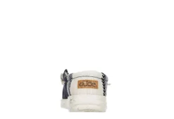 Heydude Boys Infant Wally Toddler Slip On Sneaker - Navy -bergfreunde shop US 01 702654 04