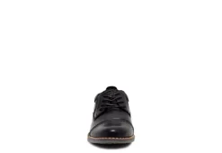 Steve Madden Boys Boliverr Dress Shoe - Black -bergfreunde shop US 01 702667 02