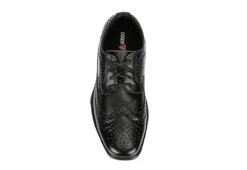 Deer Stags Boys Ace Wingtip Oxford - Black -bergfreunde shop US 01 702675 05