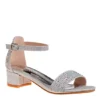 Badgley Mischka Girls O-bm80285ssilv Dress Sandal - Silver