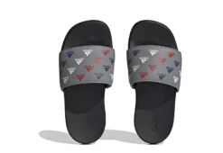 Adidas Boys Adilette Comfort Slide Sandal - Grey -bergfreunde shop US 01 702717 03