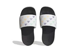 Adidas Girls Adilette Comfort Slide Sandal - Grey 10 Adidas Girls Adilette Comfort Slide Sandal - Grey -bergfreunde shop US 01 702718 03