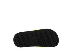 Puma Boys Cool Cat 2.0 Sport Slide Sandal - Lime -bergfreunde shop US 01 702760 06