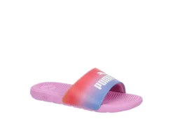Puma Girls Cool Cat Slide Sandal - Pink