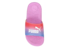 Puma Girls Cool Cat Slide Sandal - Pink -bergfreunde shop US 01 702762 05