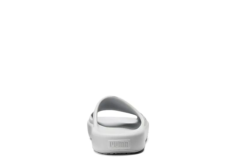 Puma Girls Shibui Cat Slide Sandal - Grey 3 Puma Girls Shibui Cat Slide Sandal - Grey - Image 3