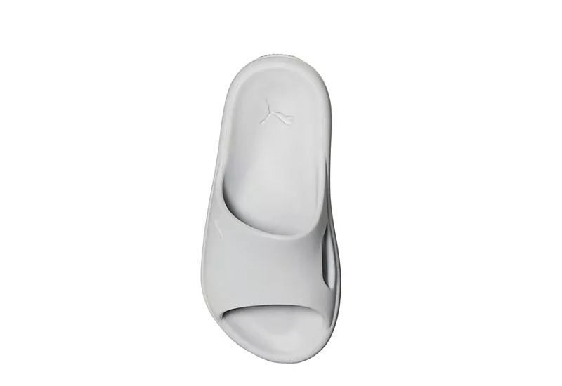 Puma Girls Shibui Cat Slide Sandal - Grey 4 Puma Girls Shibui Cat Slide Sandal - Grey - Image 4