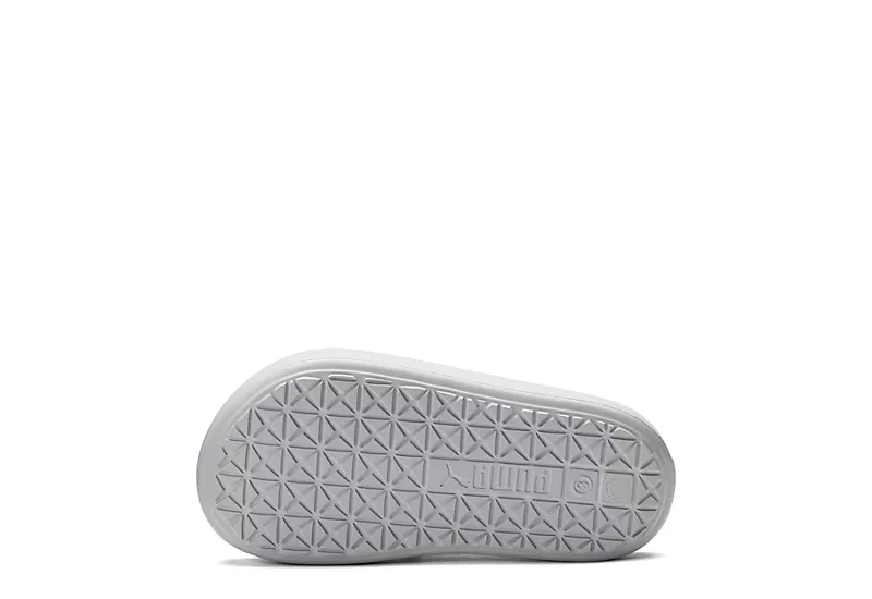 Puma Girls Shibui Cat Slide Sandal - Grey 5 Puma Girls Shibui Cat Slide Sandal - Grey - Image 5