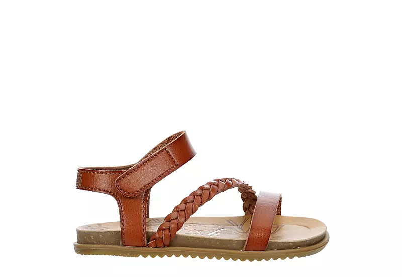 Blowfish Girls Infant Madrigal-t Sandal - Cognac 2 Blowfish Girls Infant Madrigal-t Sandal - Cognac - Image 2
