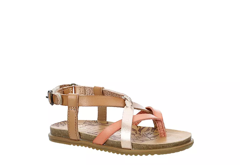 Blowfish Girls Infant Mixo-t Sandal - Tan 1 Blowfish Girls Infant Mixo-t Sandal - Tan