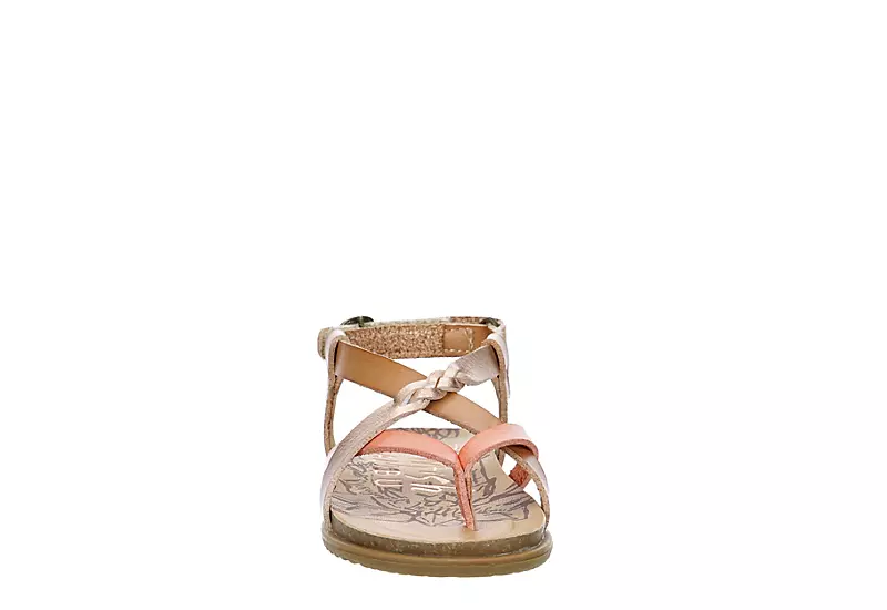 Blowfish Girls Infant Mixo-t Sandal - Tan 3 Blowfish Girls Infant Mixo-t Sandal - Tan - Image 3