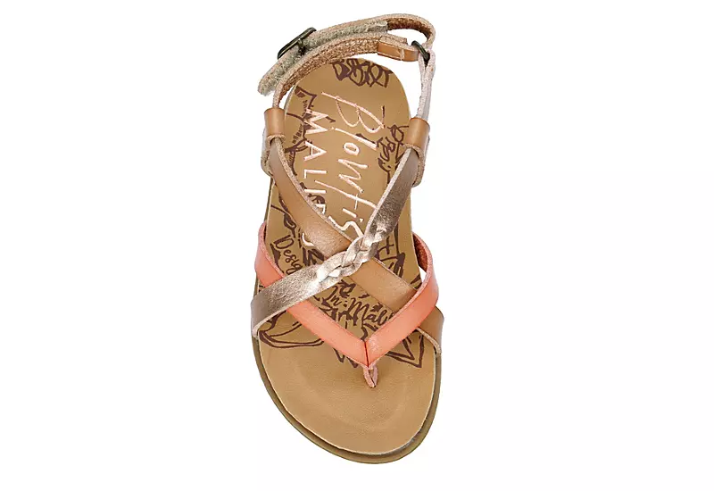 Blowfish Girls Infant Mixo-t Sandal - Tan 6 Blowfish Girls Infant Mixo-t Sandal - Tan - Image 6