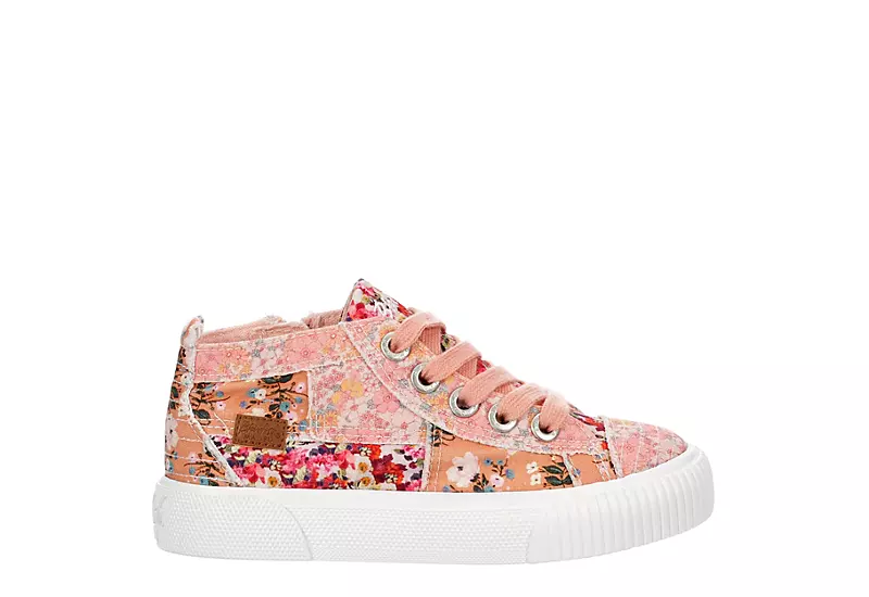 Blowfish Girls Craisy-k Mid Sneaker - Pink 2 Blowfish Girls Craisy-k Mid Sneaker - Pink - Image 2