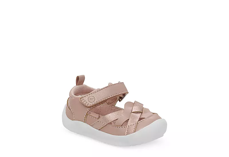 Stride Rite Girls Infant Mallory Sandal - Pink 1 Stride Rite Girls Infant Mallory Sandal - Pink
