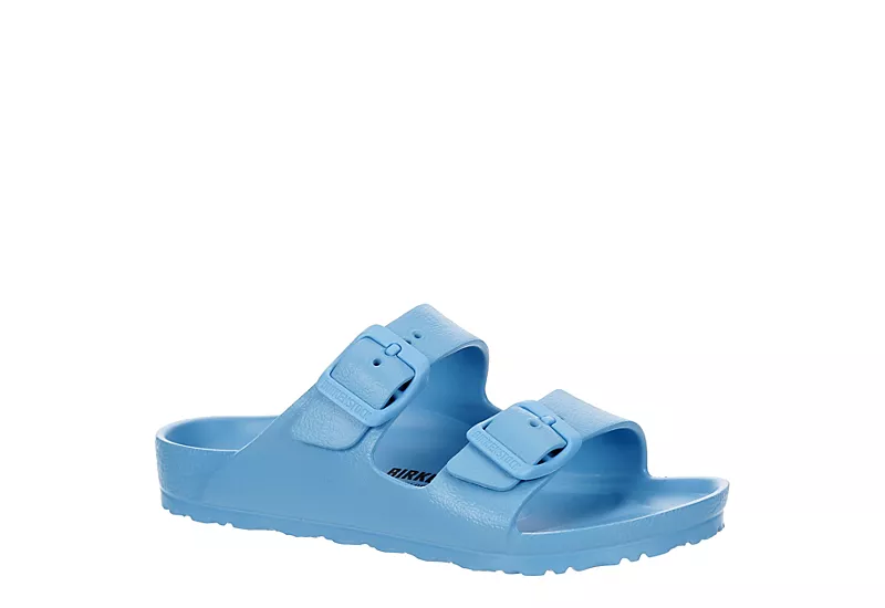 Birkenstock Girls Arizona Footbed Sandal - Blue 1 Birkenstock Girls Arizona Footbed Sandal - Blue