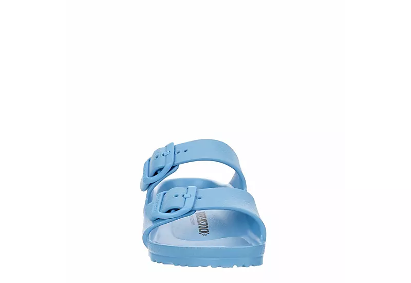Birkenstock Girls Arizona Footbed Sandal - Blue 3 Birkenstock Girls Arizona Footbed Sandal - Blue - Image 3