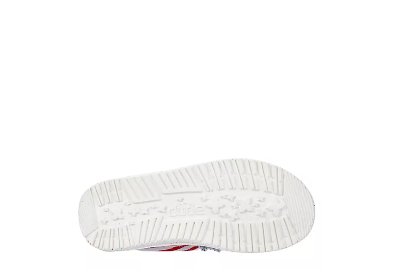 Heydude Boys Wally Youth Slip On Sneaker - Red 7 Heydude Boys Wally Youth Slip On Sneaker - Red - Image 7