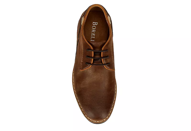 Borelli Boys Chill Oxford - Tan 6 Borelli Boys Chill Oxford - Tan - Image 6