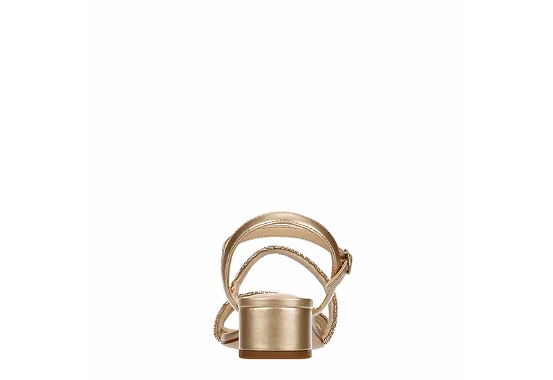 Cupcake Couture Girls Elora Dress Sandal - Champagne 5 Cupcake Couture Girls Elora Dress Sandal - Champagne - Image 5