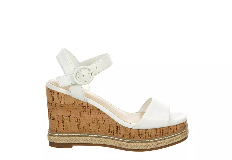 Limelight Girls Carlie Wegde Sandal - White 2 Limelight Girls Carlie Wegde Sandal - White - Image 2