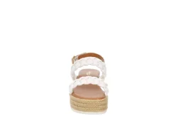 Cupcake Couture Girls Addie Platform Sandal - White -bergfreunde shop US 01 702862 02