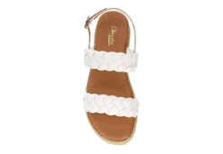 Cupcake Couture Girls Addie Platform Sandal - White -bergfreunde shop US 01 702862 05