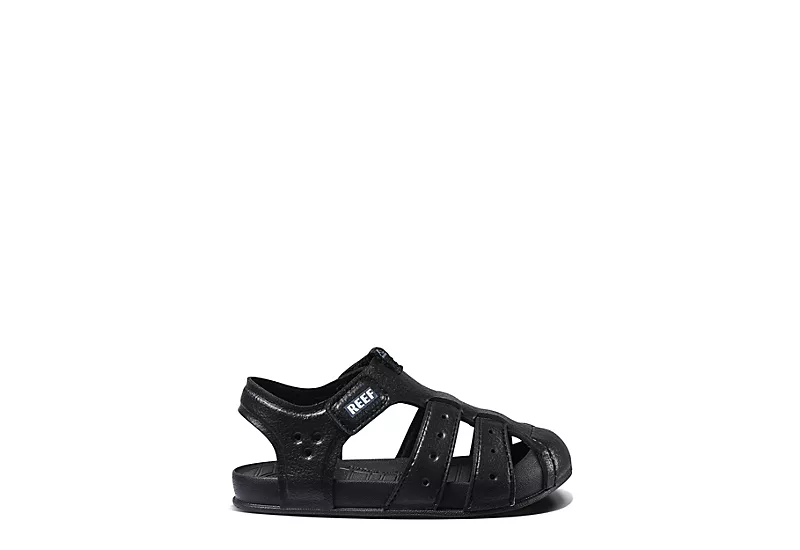Reef Boys Infant Little Water Beachy Sandal - Black 2 Reef Boys Infant Little Water Beachy Sandal - Black - Image 2
