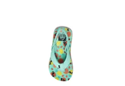 Reef Girls Infant Little Ahi Flip Flop Sandal - Green 9 Reef Girls Infant Little Ahi Flip Flop Sandal - Green -bergfreunde shop US 01 702866 02
