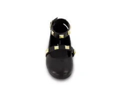 Marc Fisher Girls Tashi Buckle Dress Flat - Black -bergfreunde shop US 01 702956 02