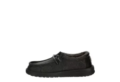Heydude Boys Wally Youth Slip On Sneaker - Black -bergfreunde shop US 01 733081 03
